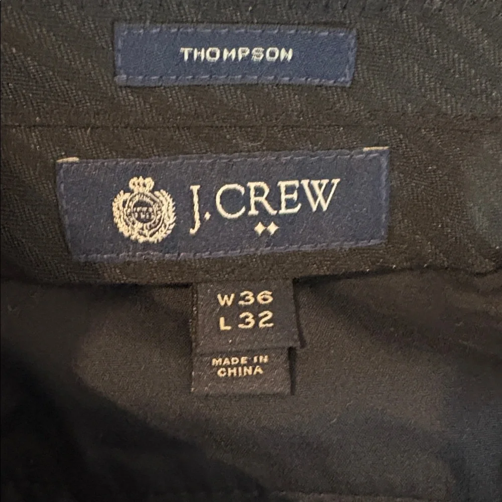 J. Crew Men’s Thompson Cotton Suit